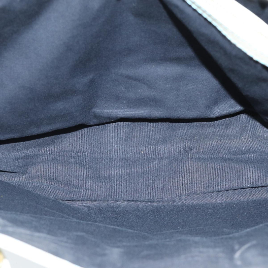 Celine Hand Bag Suede Blue Auth 79185