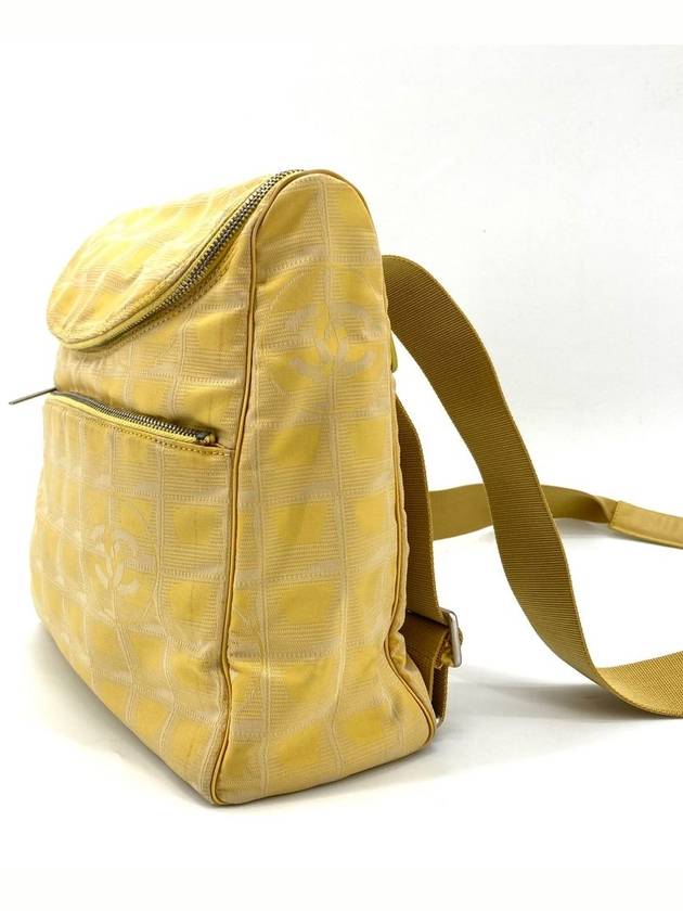 New Travel Line Fabric Backpack Chanel