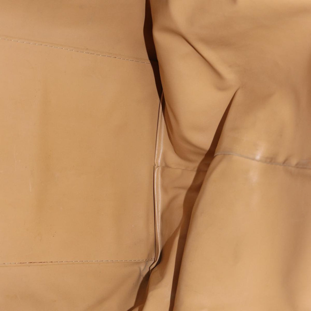 Top Quality Celine Macadam Canvas Boston Bag PVC Leather Brown Auth 79438
