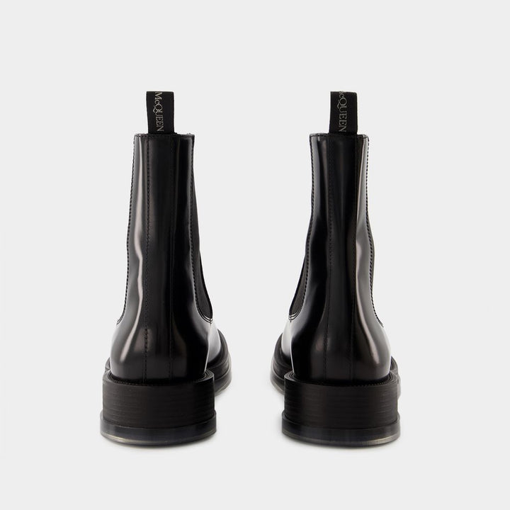 CALF LEATHER BOOTS