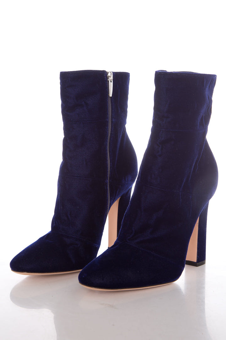Gianvito Rossi Violet Booties SZ 40