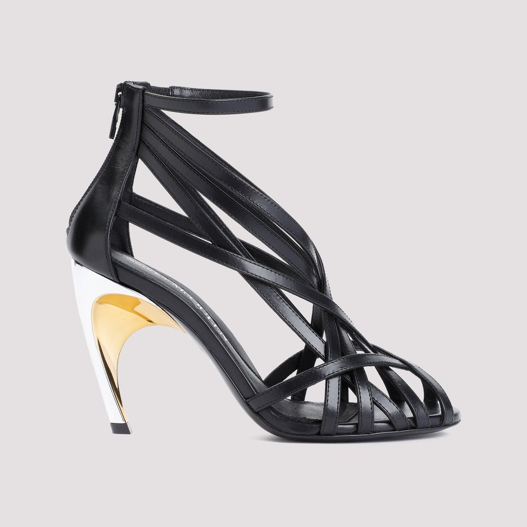 ARMADILLO STRAPPY SANDALS