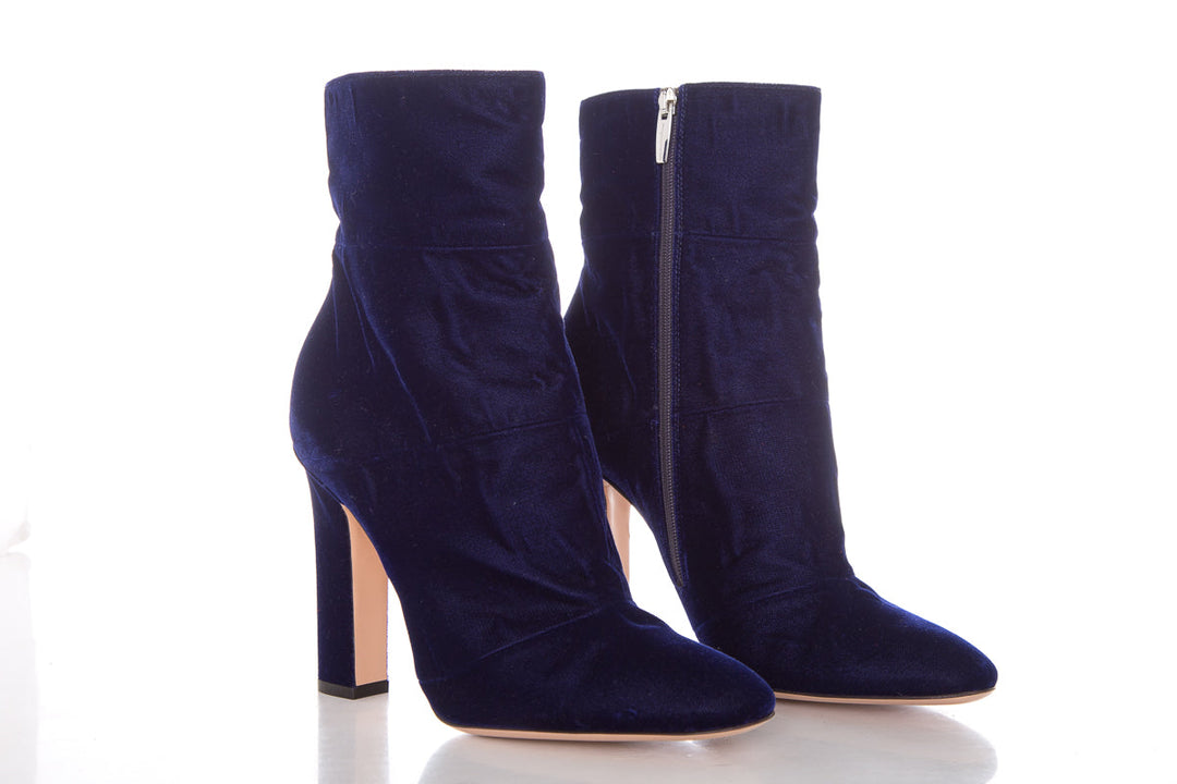 Gianvito Rossi Violet Booties SZ 40
