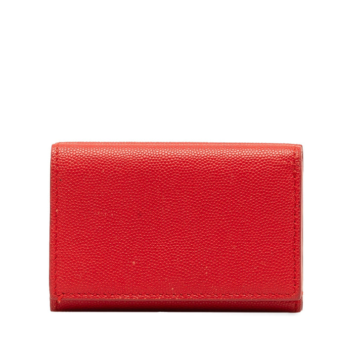 BURBERRY TB Leather Small Wallet Small Wallets