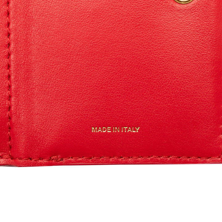BURBERRY TB Leather Small Wallet Small Wallets