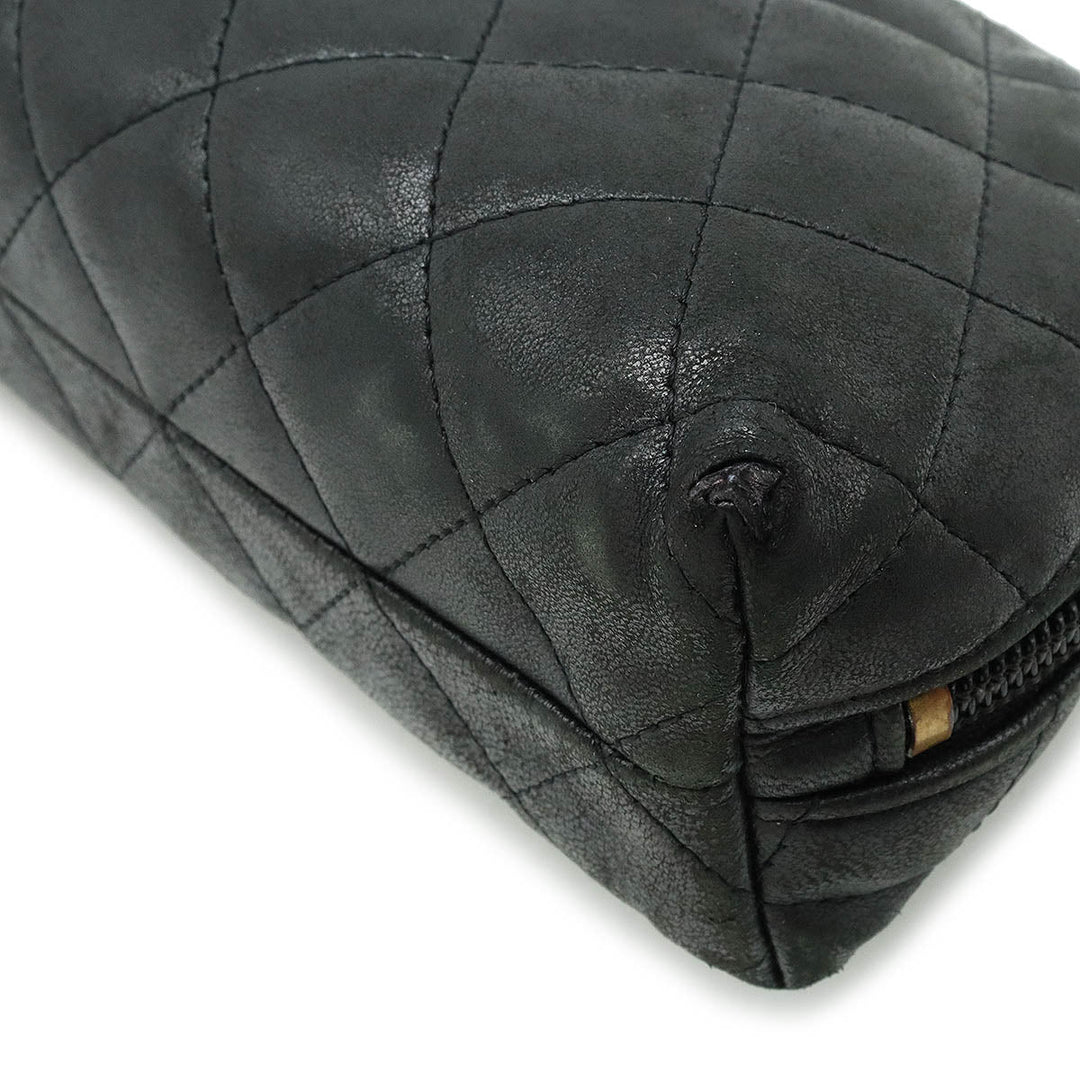 Top Quality Chanel Top Quality Chanel Mattress Cosmetics Portrait Multicosmetics Heart Clover Leather Black Black Black Black Blue/Montana Quality