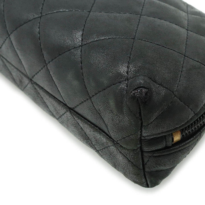 Top Quality Chanel Top Quality Chanel Mattress Cosmetics Portrait Multicosmetics Heart Clover Leather Black Black Black Black Blue/Montana Quality