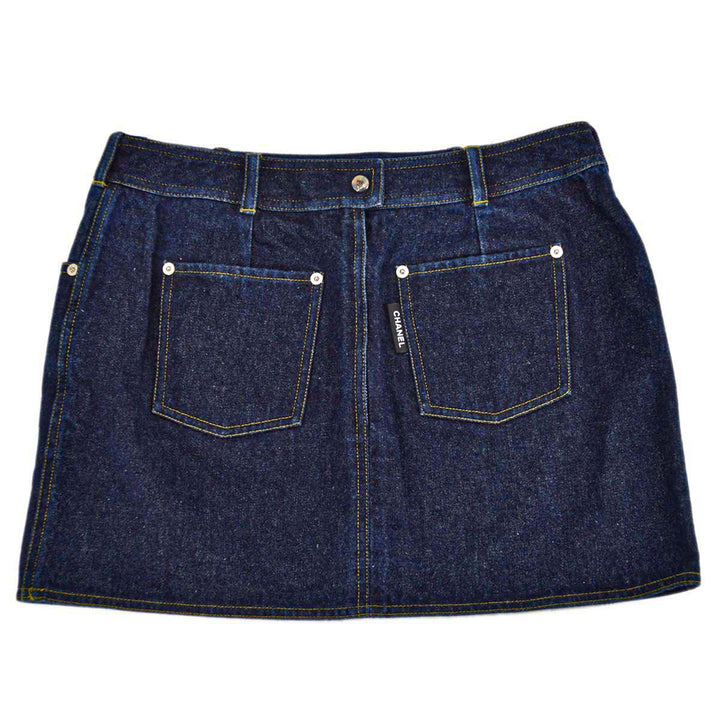 Top Quality Chanel Spring 1996 Denim Skirt #42