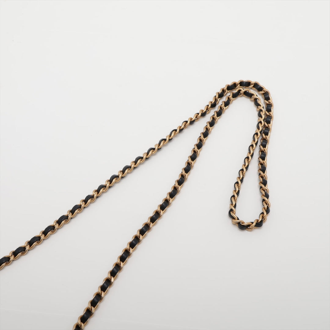 Top Quality Chanel Matrasse Single Flap Single Chain Bag Black