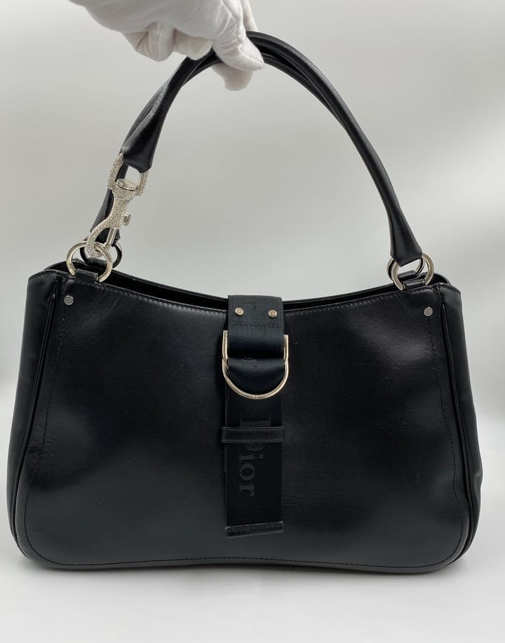 Christian Top quality Dior bag with Swarovski clip