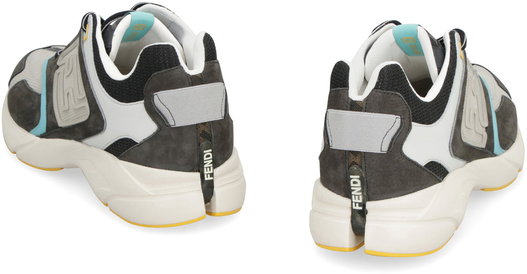 FASTER NUBUCK LOW-TOP SNEAKERS