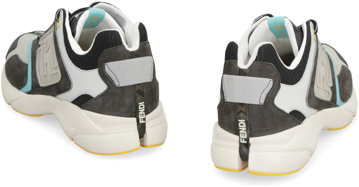 FASTER NUBUCK LOW-TOP SNEAKERS