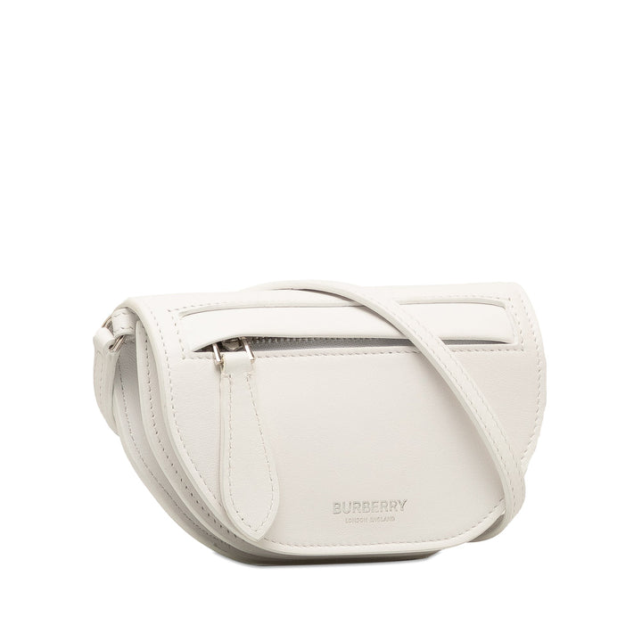 BURBERRY Mini Leather Olympia Crossbody Bag