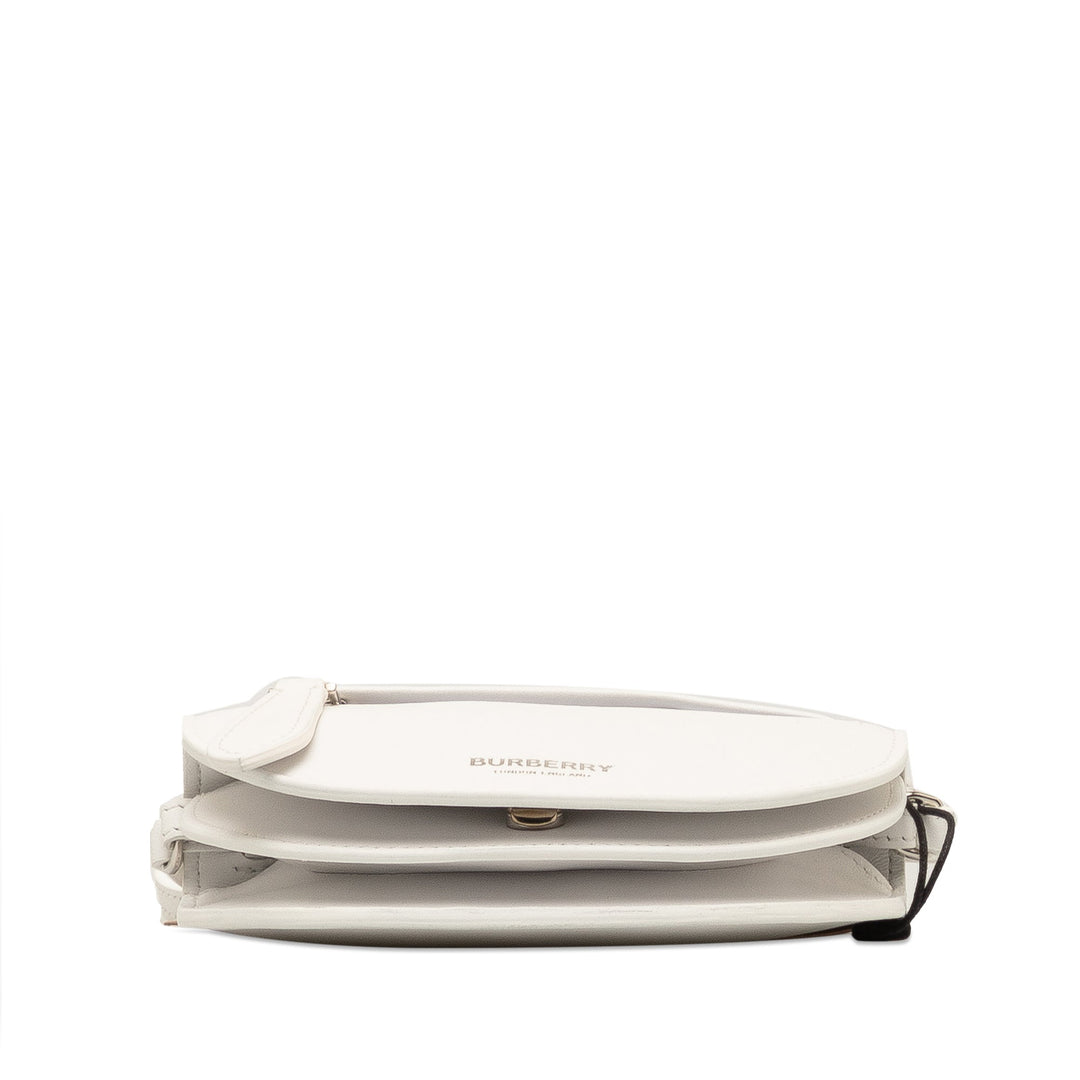 BURBERRY Mini Leather Olympia Crossbody Bag