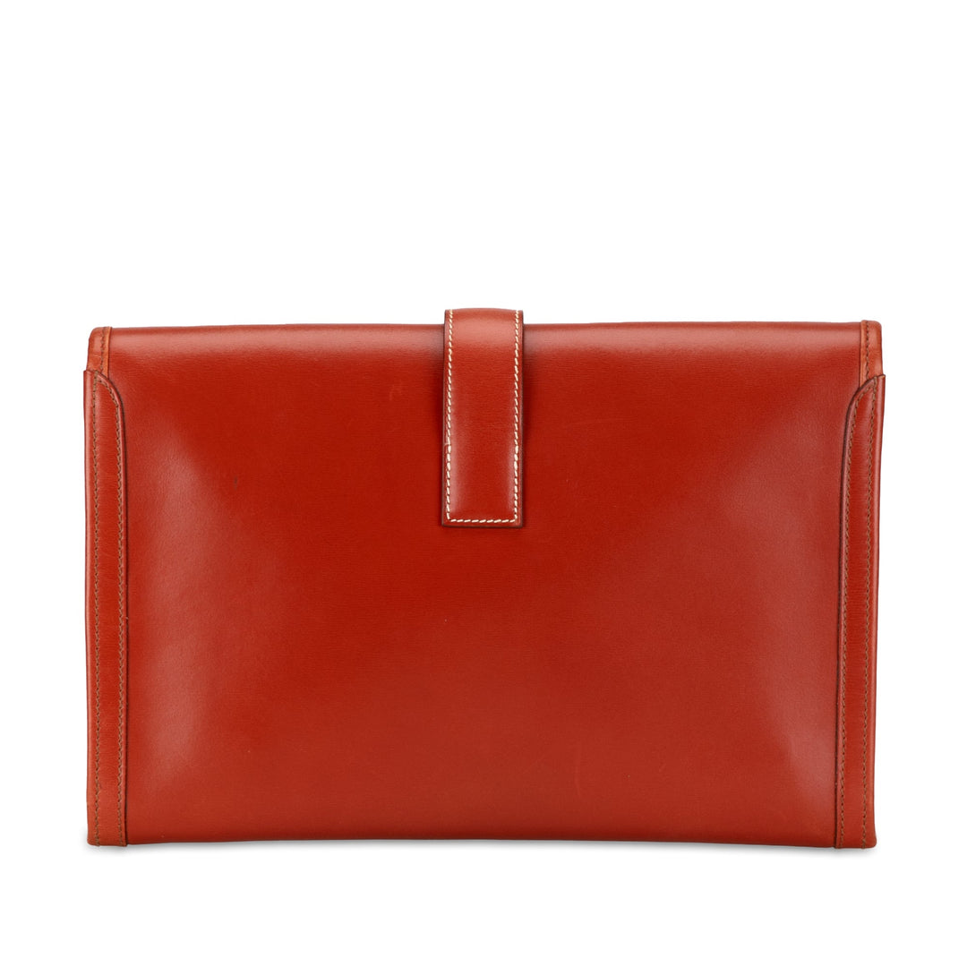 Top quality Hermes Box Calf Jige PM Clutch Bag