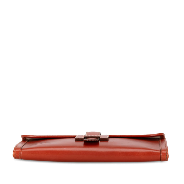 Top quality Hermes Box Calf Jige PM Clutch Bag