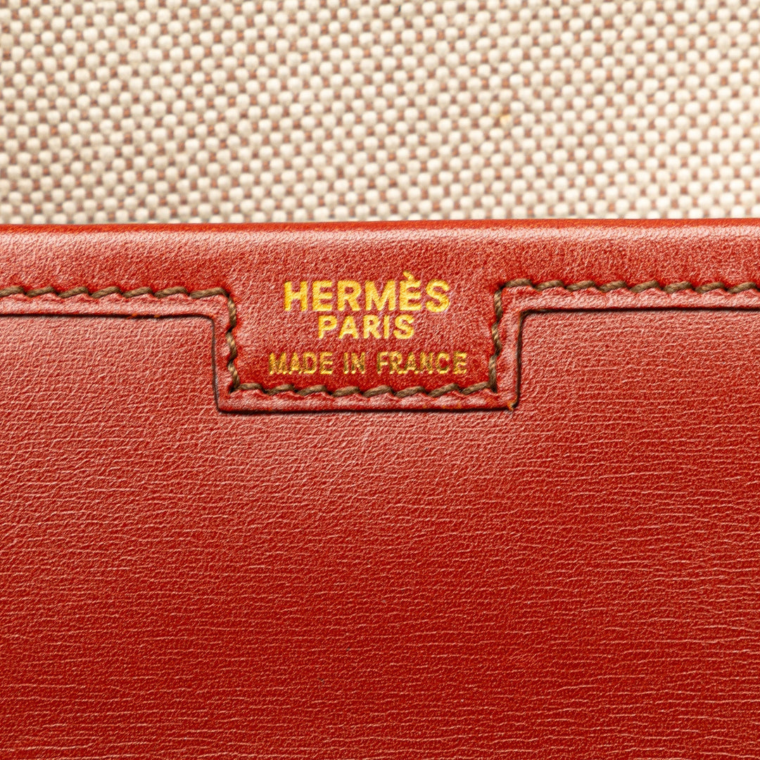 Top quality Hermes Box Calf Jige PM Clutch Bag