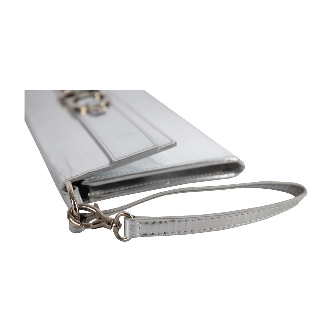 Top quality Dior Christian Top quality Dior Metallic Silver Pochette