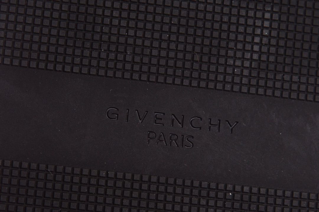 Givenchy Black & White Leather Sandals SZ 39