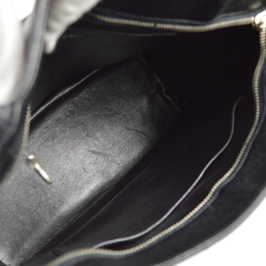 Top Quality Chanel Black Caviar Medallion Tote Handbag