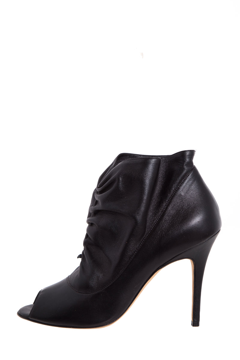 Manolo Blahnik Black Booties SZ 40.5