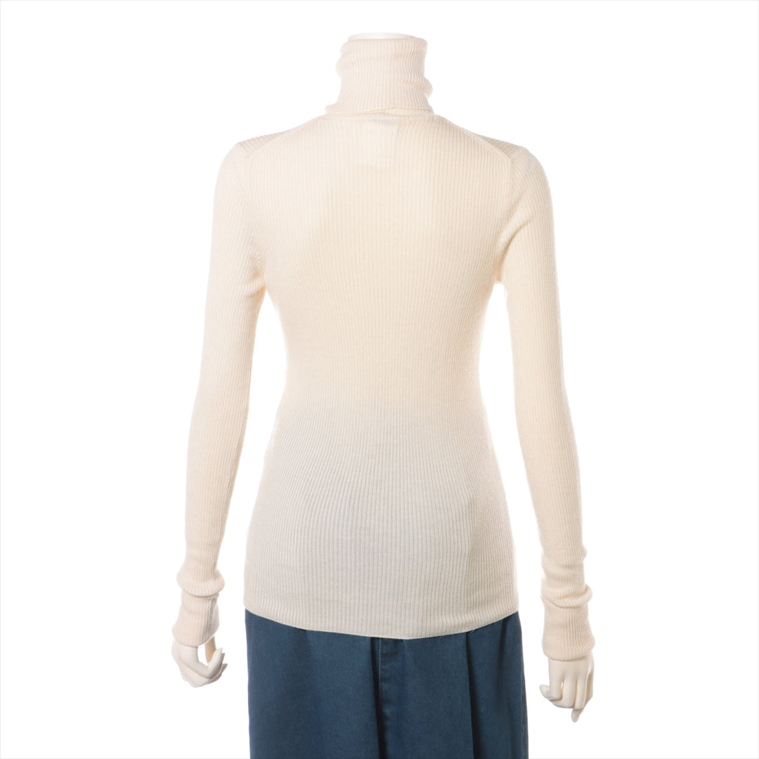 Top Quality Chanel Coconut Button 11 Years Casimir Hynecknit 36  Beige P39