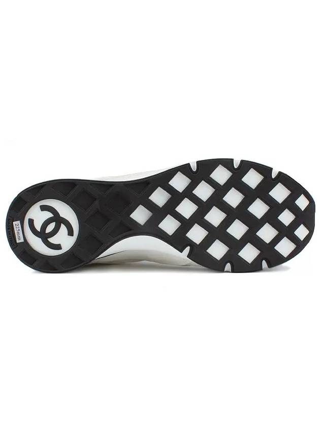 Logo Low Top Sneakers White Chanel