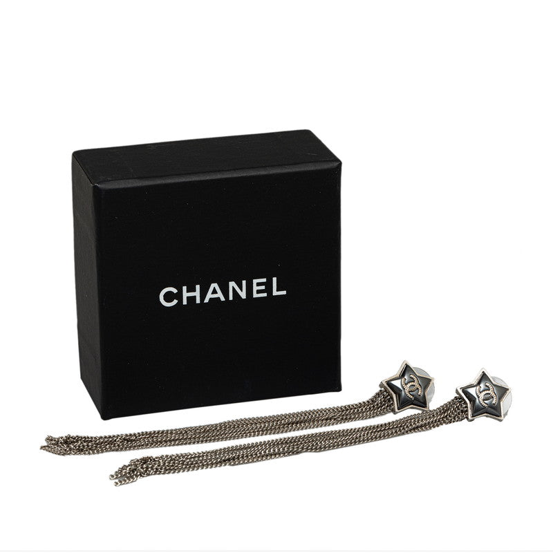 Top Quality Chanel COCOMARK STARMOTHIEF FRINGE PIERS SILVER METAL LADY Top Quality Chanel LOVE MARKET SHOP