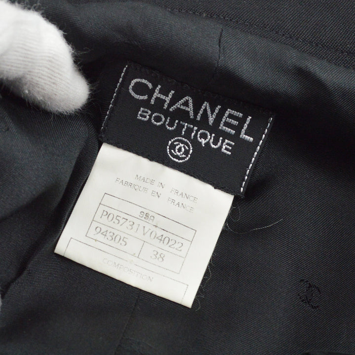 Top Quality Chanel Long Skirt Black 95A #38