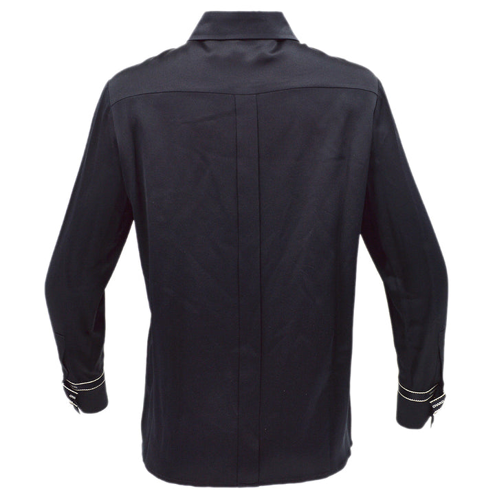 Top Quality Chanel Blouse Shirt Black 94A #40