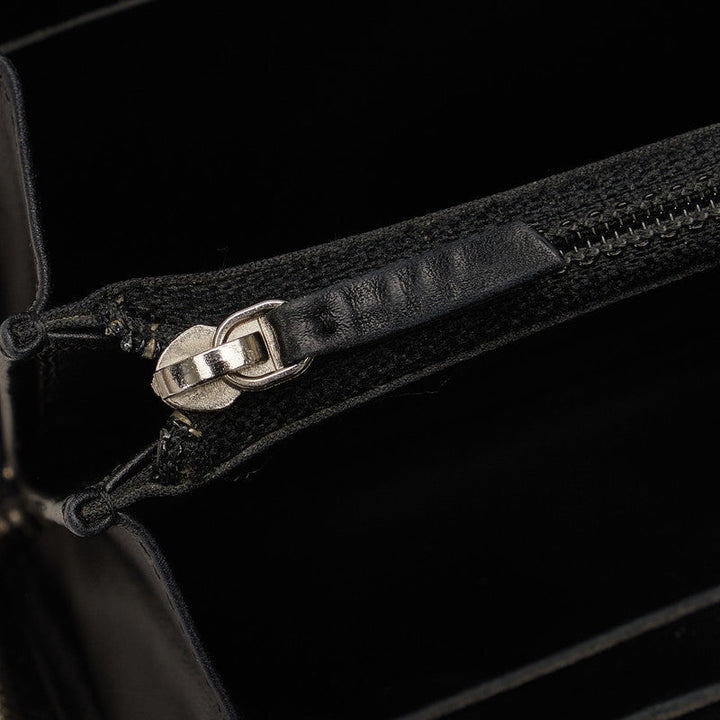 Top Quality Chanel Coco Long Wallet Black Leather  Chanel