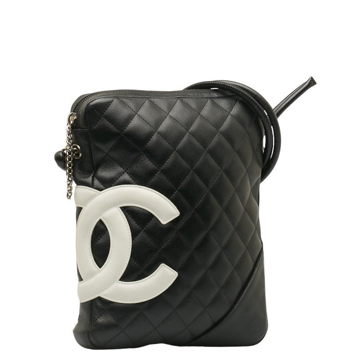 Top Quality Chanel Combon Line Killing  Shoulder Bag Black Leather  CHANEL