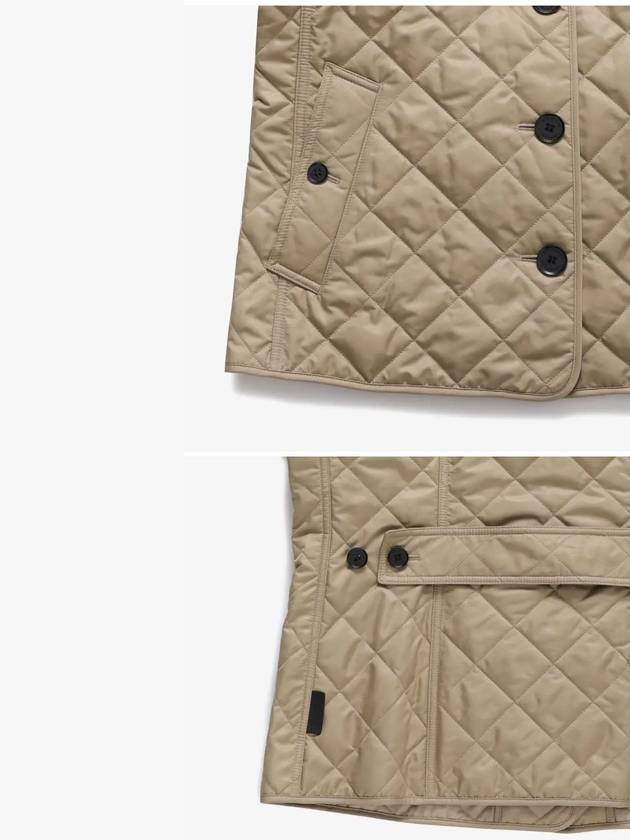 Burberry Frankby Quilted Jacket Beige