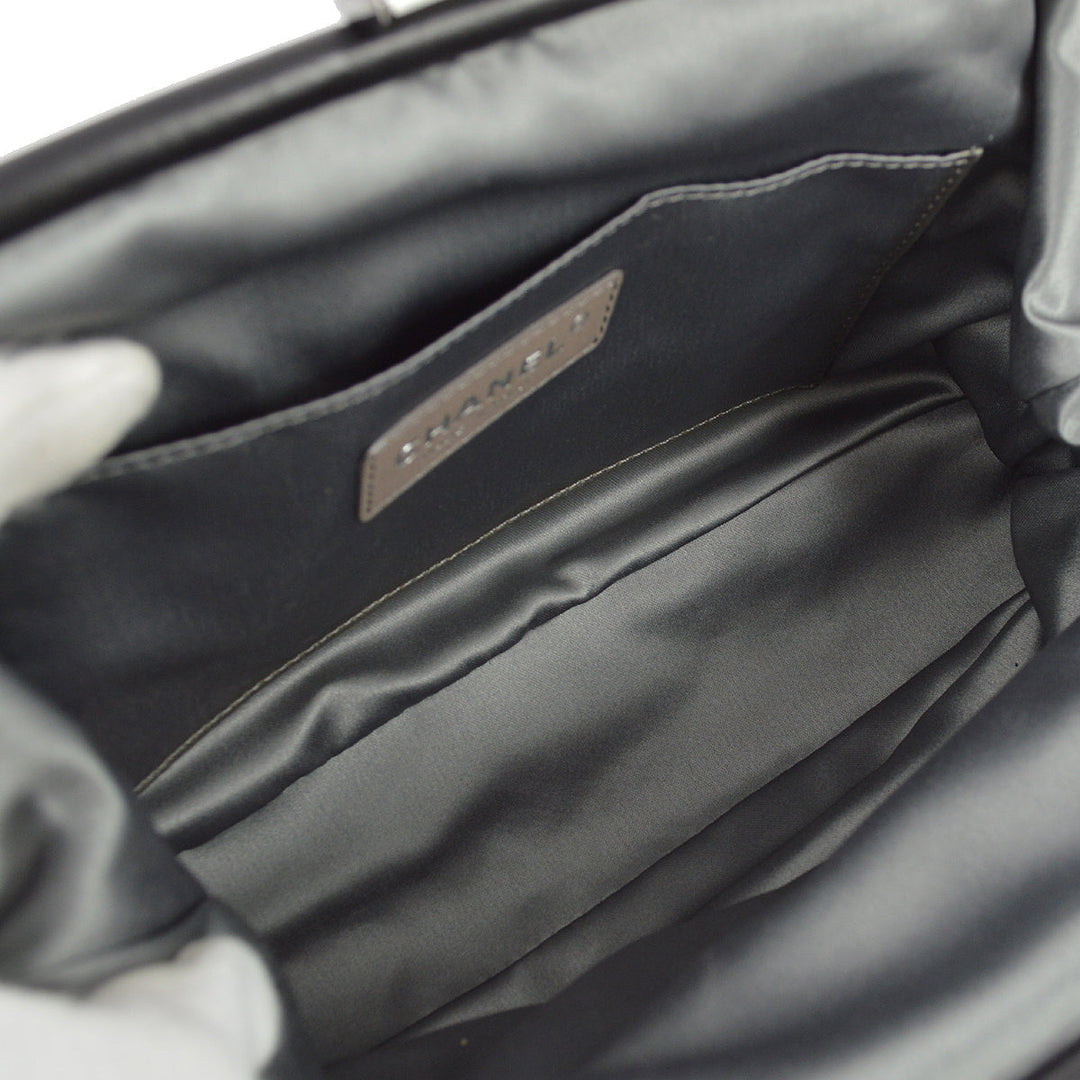 Top Quality Chanel 1989-1991 Black Pony Hair Handbag