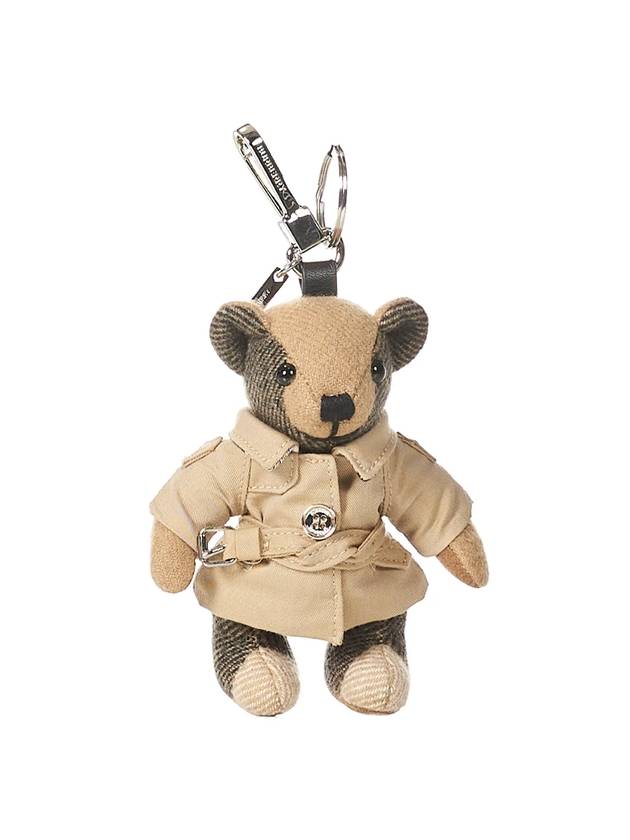 Burberry Trench Coat Thomas Bear Charm Key Holder Archive Beige