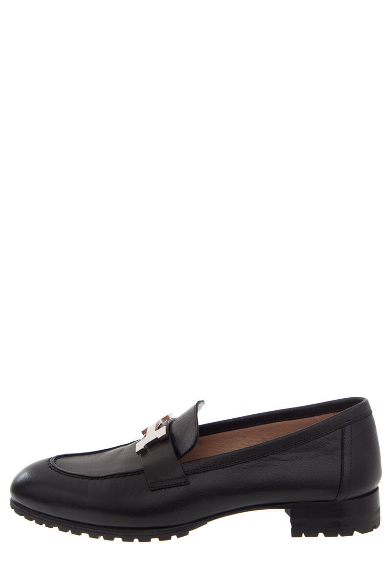 Hermès Black Loafers SZ 36