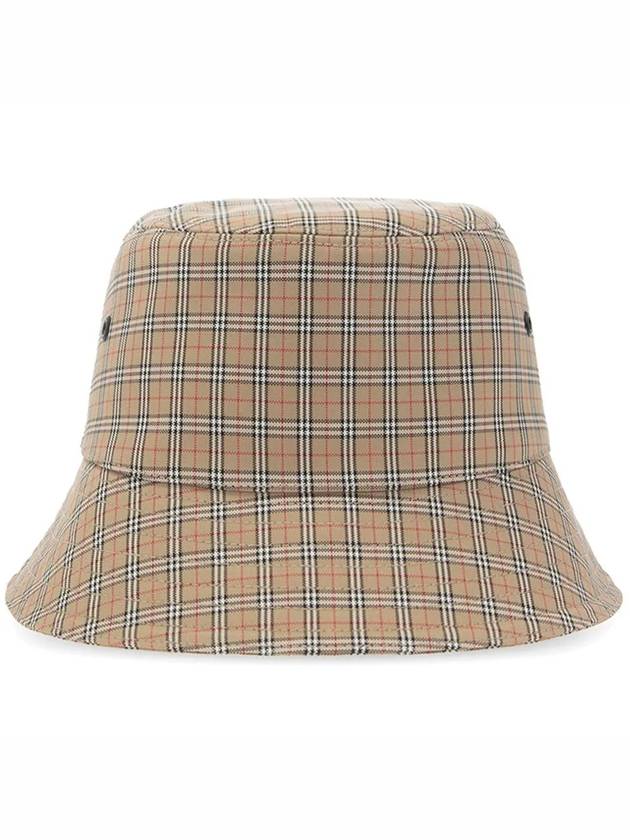 Burberry Mini Check Bucket Hat Archive Beige