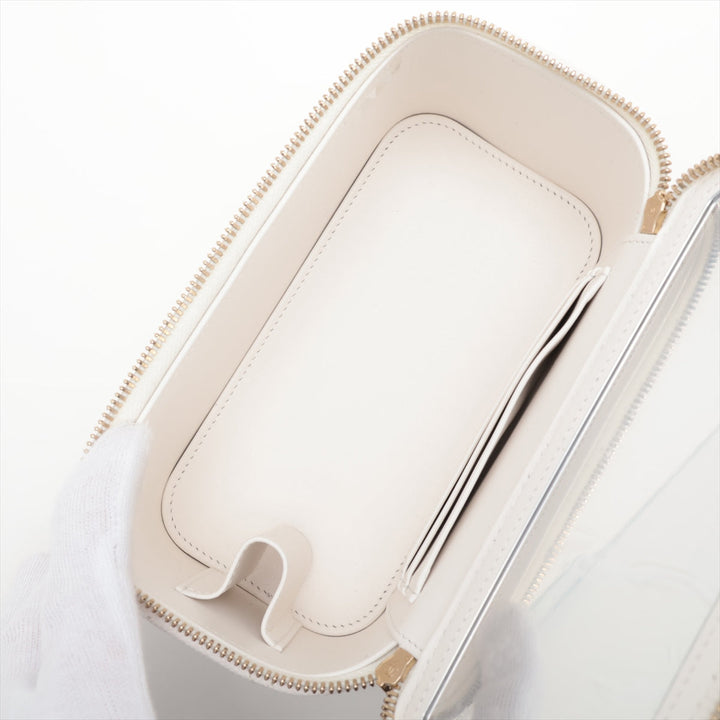 Top Quality Chanel Matrasse Caviar S Chain Shoulder Bag Vanity White G
