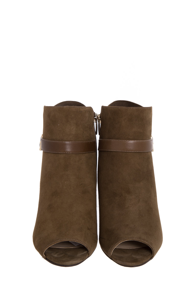 Marc Fisher Taupe Booties SZ 9.5
