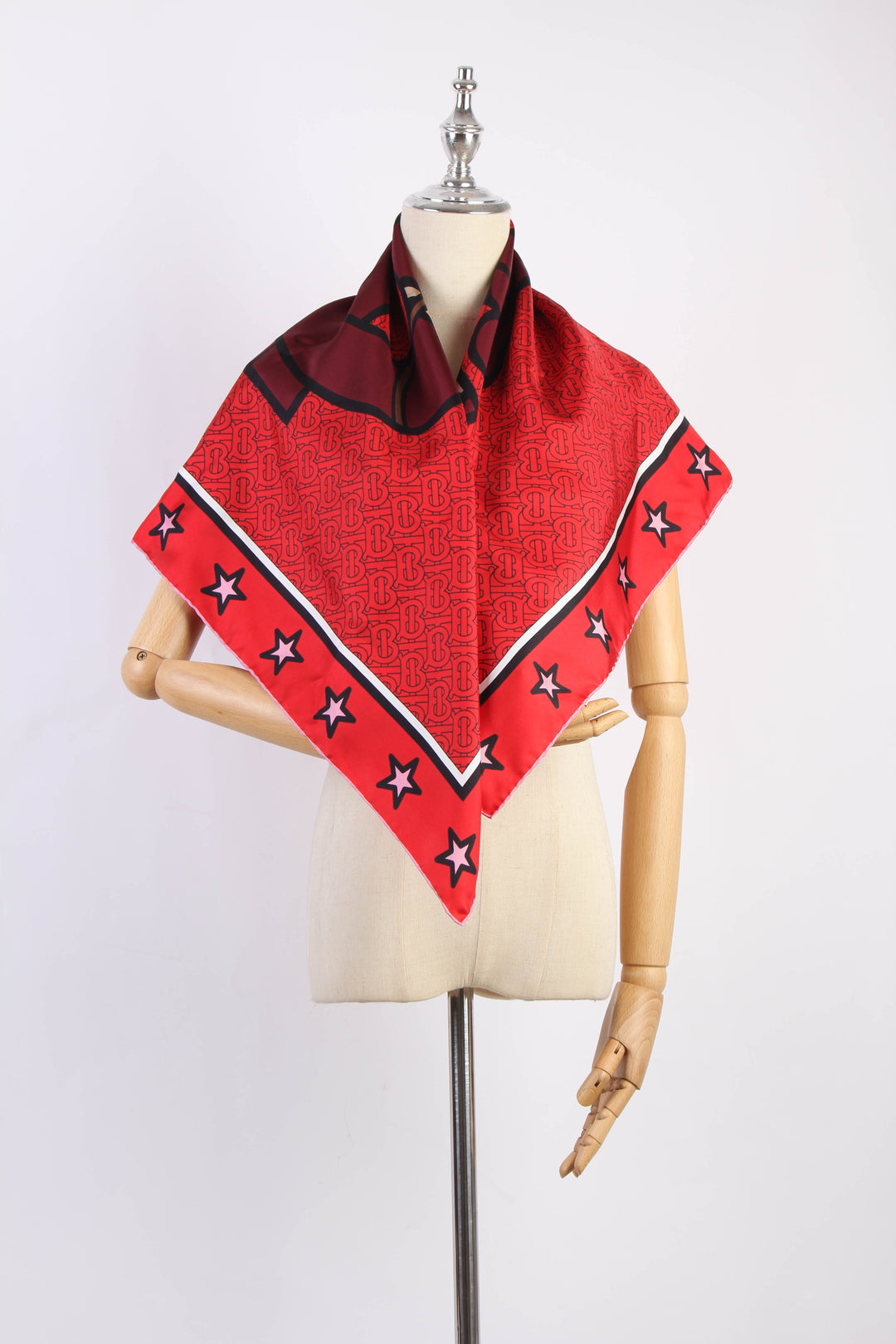 Burberry Printed Silk Scarf