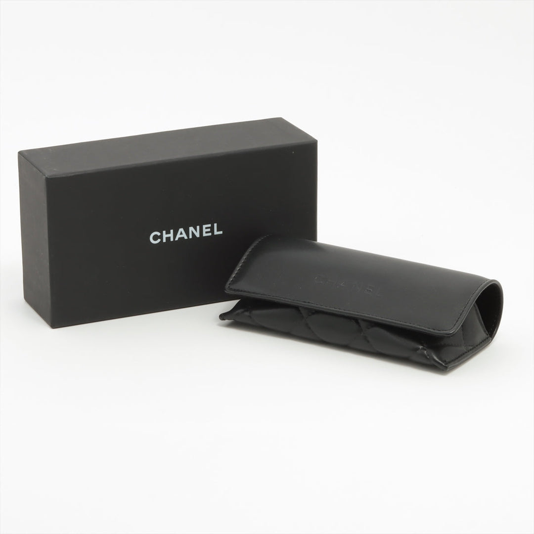 Top Quality Chanel 3417 Glasses GP  Black Kids Clothes Shredded Distorted