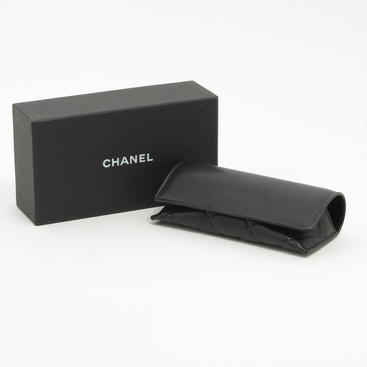 Top Quality Chanel 3417 Glasses GP  Black Kids Clothes Shredded Distorted