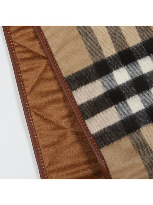 Burberry Padded Check Scarf Beige