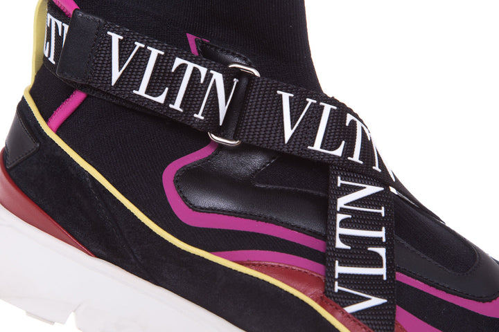 Valentino Garavani Black & Multi Sneaker SZ 40