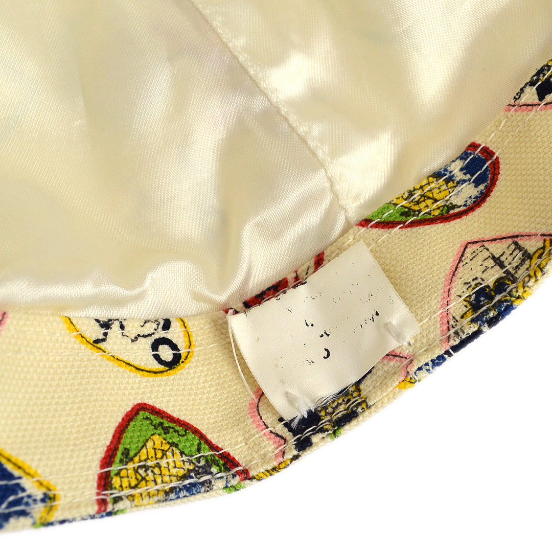 Top Quality Chanel Ivory Valentine Cap Hat #M Small New