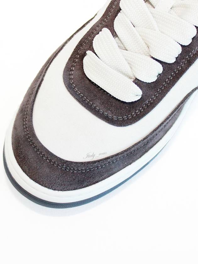 CC Logo Suede Kidskin Low Top Sneakers Black Chanel