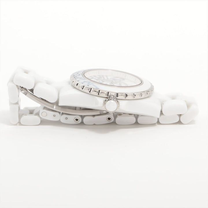 Top Quality Chanel J12 H5239 SSCE QZ White