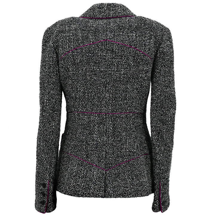 Top Quality Chanel Single Breasted Jacket Purple