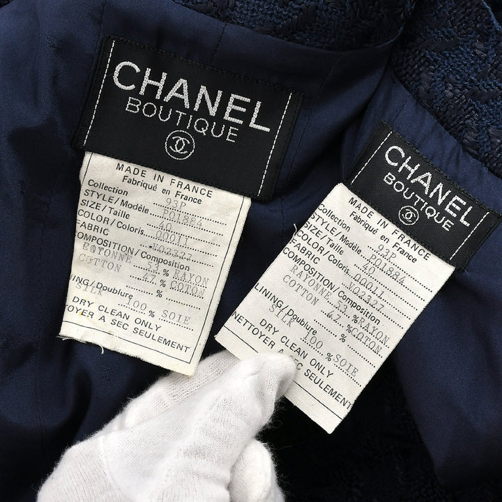 Top Quality Chanel Skirt Navy 93P #44