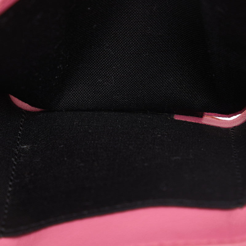 Top Quality Balenciaga Mini Paper Wallet Leather Pink